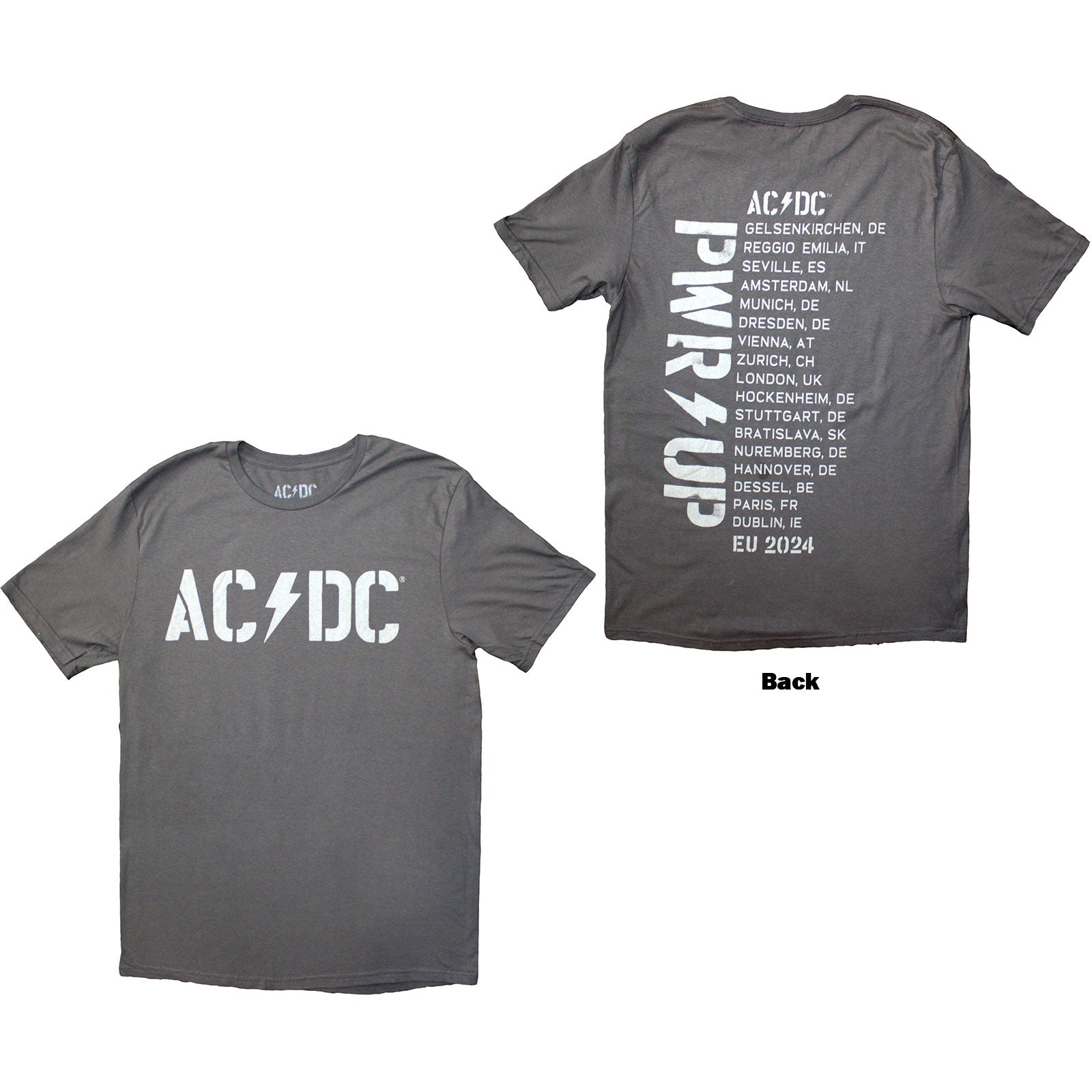 AC/DC: Logo PWR-UP EU Tour '24 T-Shirt