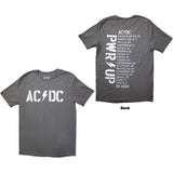 AC/DC: Logo PWR-UP EU Tour '24 T-Shirt