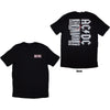 AC/DC: Mini Logo / Dirty Deeds T-Shirt (Back Print)