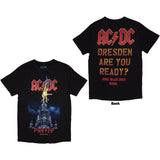 AC/DC: PWR-UP Dresden '24 T-Shirt (Kvinder) (Back Print)