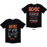 AC/DC: PWRD-UP Gelsenkirchen '24 T-Shirt (Back Print)