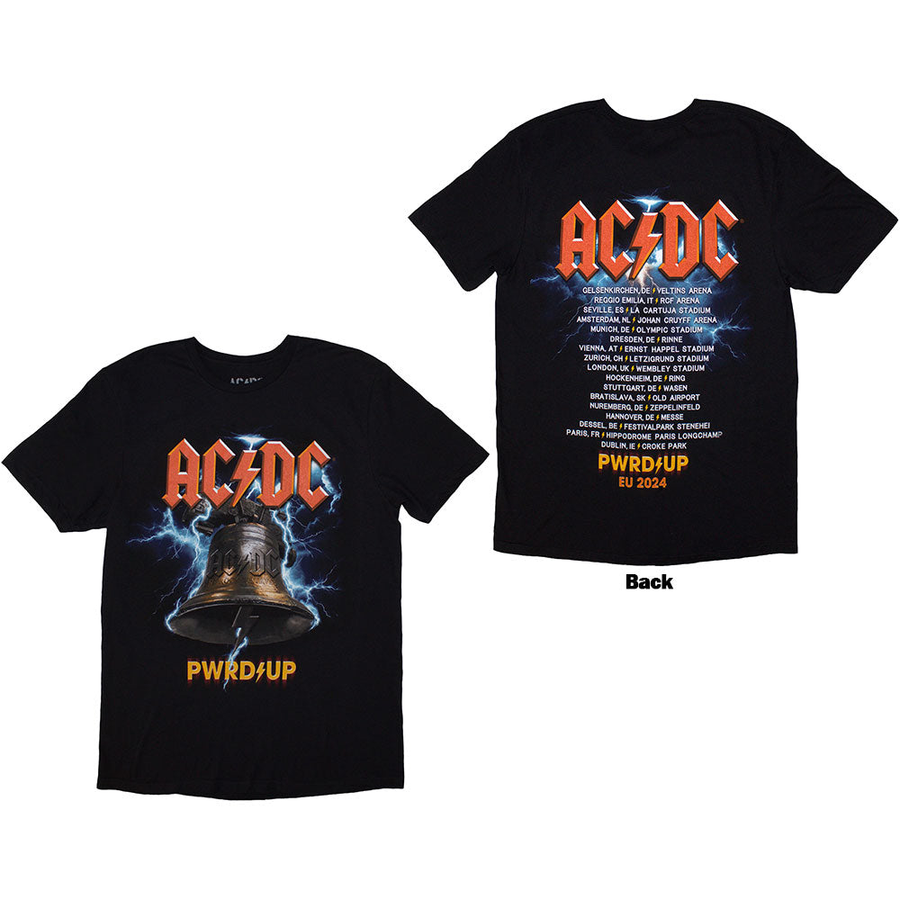 AC/DC: PWRD-UP In Rock We Trust T-Shirt (Back Print)