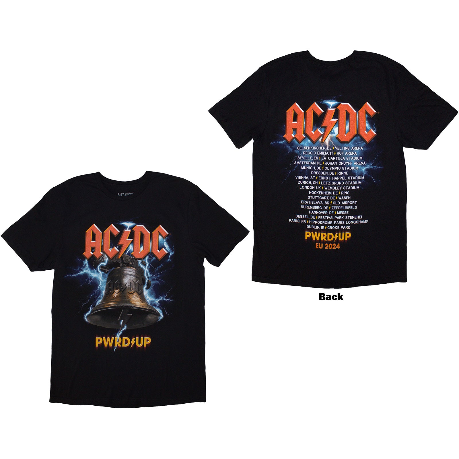 AC/DC: PWRD-UP In Rock We Trust T-Shirt
