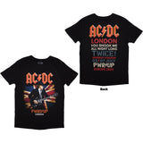 AC/DC: PWRD-UP London '24 T-Shirt (Back Print)