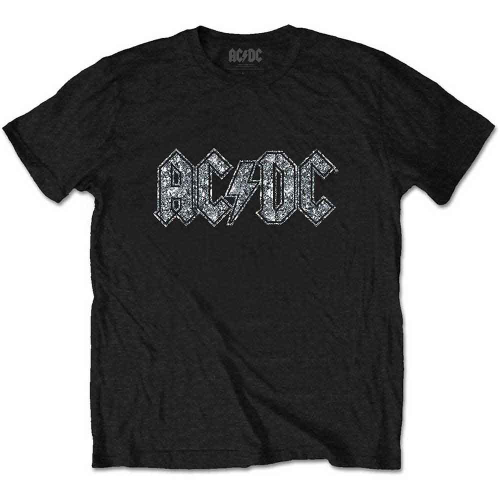 AC/DC: Logo (Embellished) T-shirt – officielt merchandise