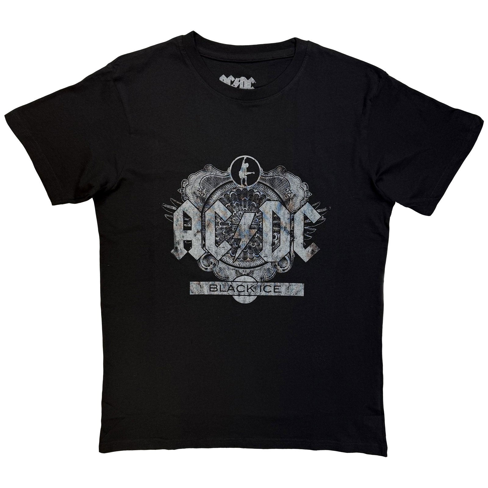AC/DC: Black Ice T-shirt – officielt merchandise