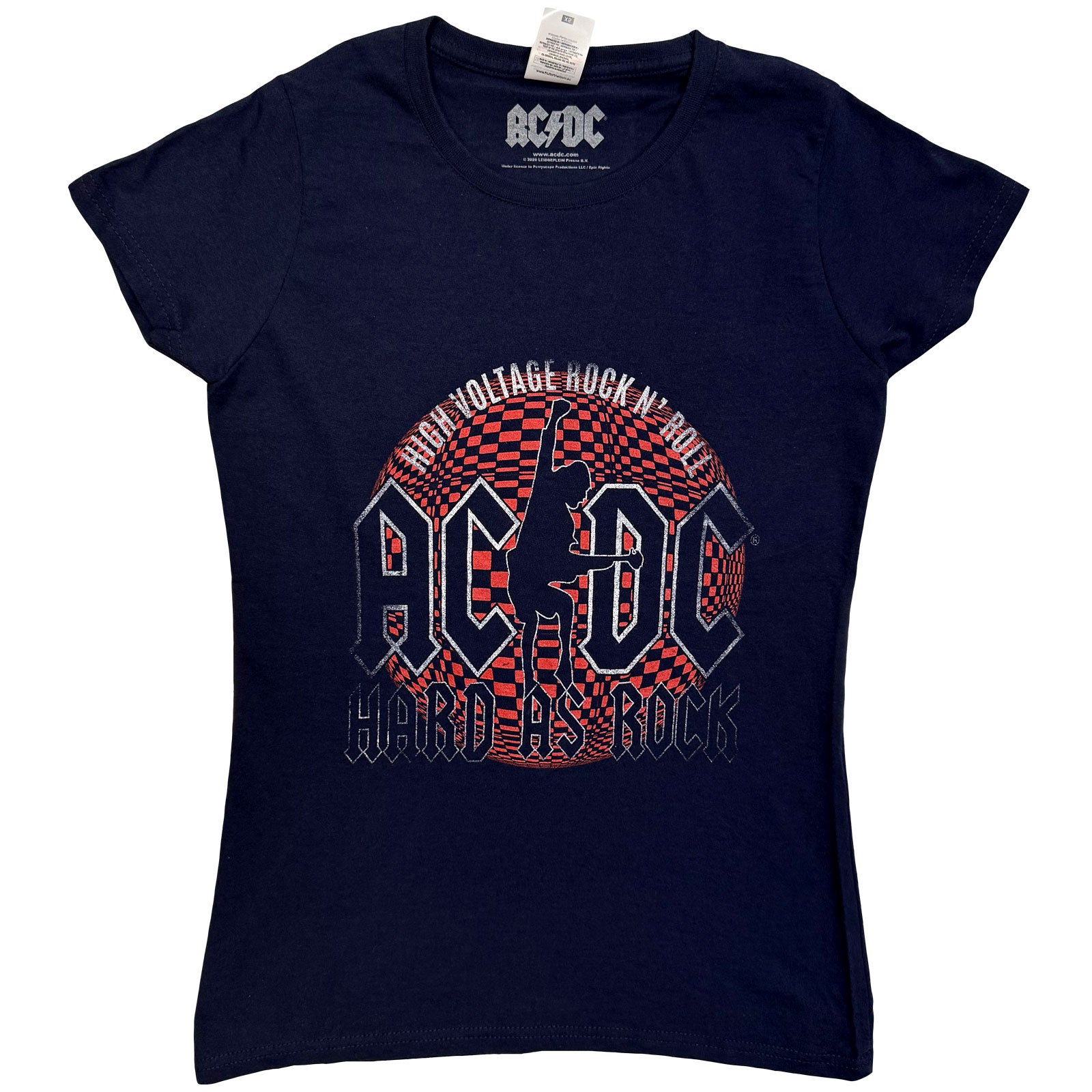 AC/DC: Hard As Rock T-shirt – officielt merchandise