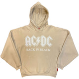 AC/DC: Back In Black (Natural) Hoodie – officielt merchandise