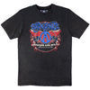 Aerosmith: Rainbow Spade Stone Wash T-Shirt (Stone Wash)