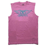 Aerosmith: Glitter Print Logo (Embellished) T-shirt – officielt merchandise