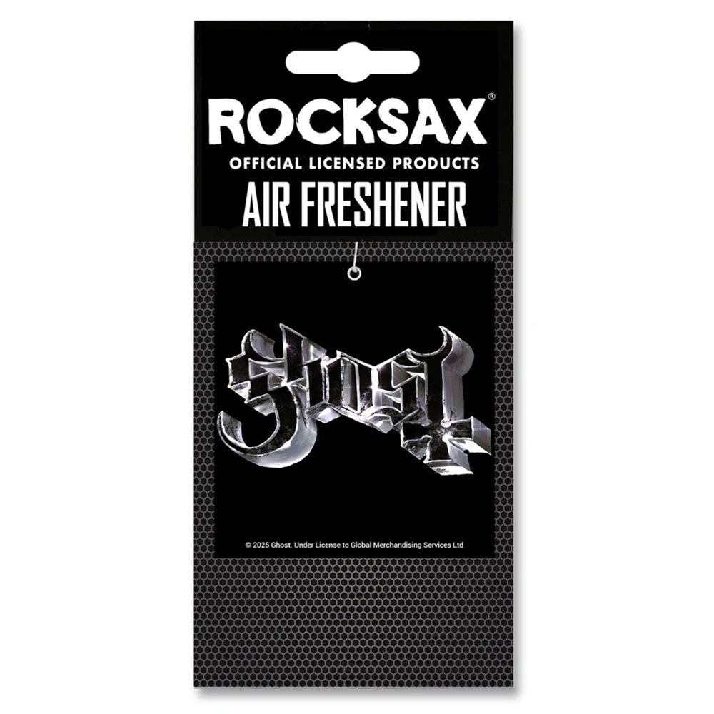 Ghost: Chrome Logo Air Freshener Pack