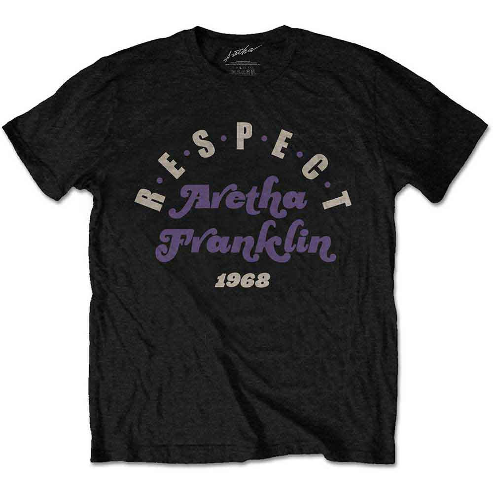 Aretha Franklin: Respect T-shirt – officielt merchandise