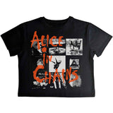 Alice In Chains: Albums Montage Crop Top (Kvinder)