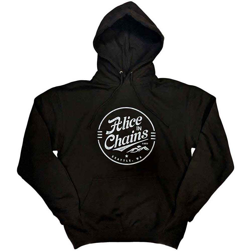 Alice In Chains: Circle Emblem Pullover Hoodie