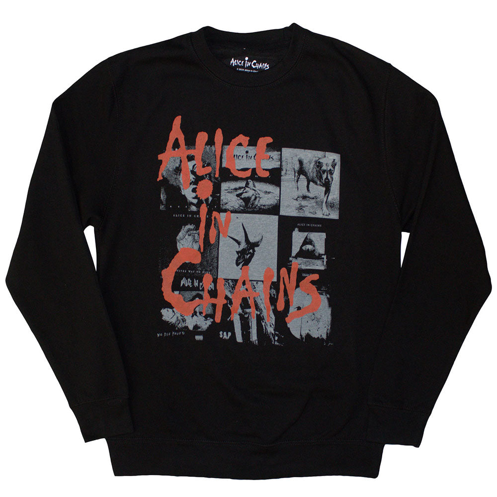 Alice In Chains: Albums Montage Sweatshirt