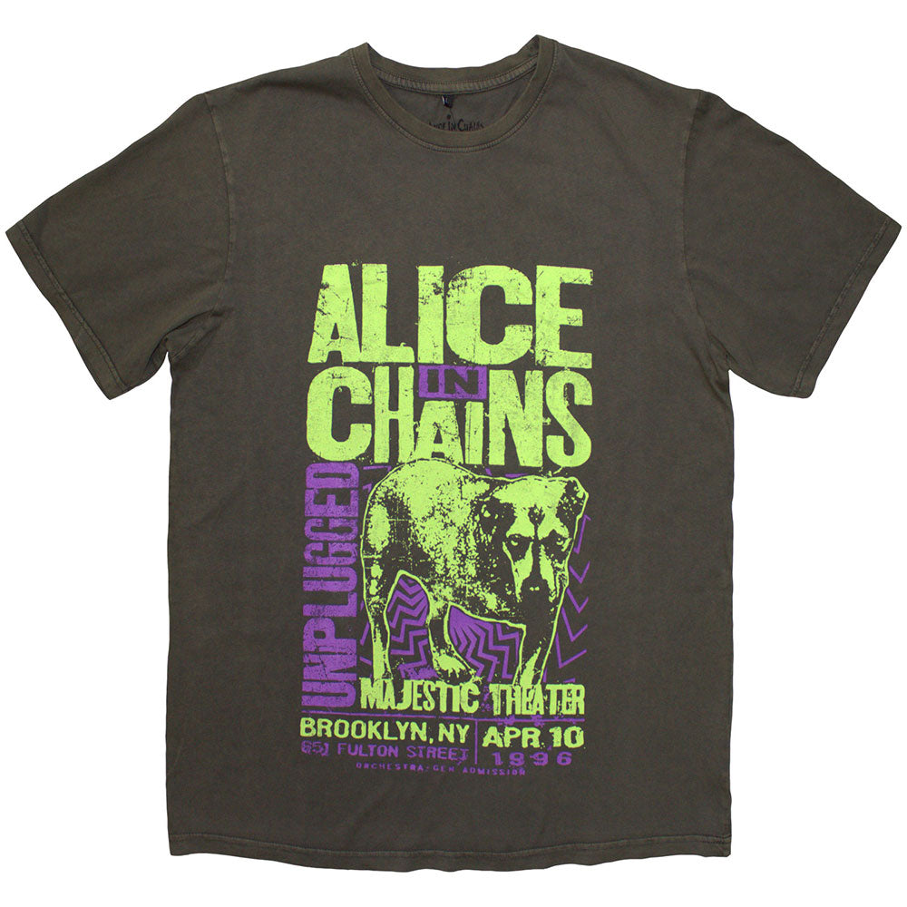 Alice In Chains: Unplugged Dog T-Shirt (Wash)