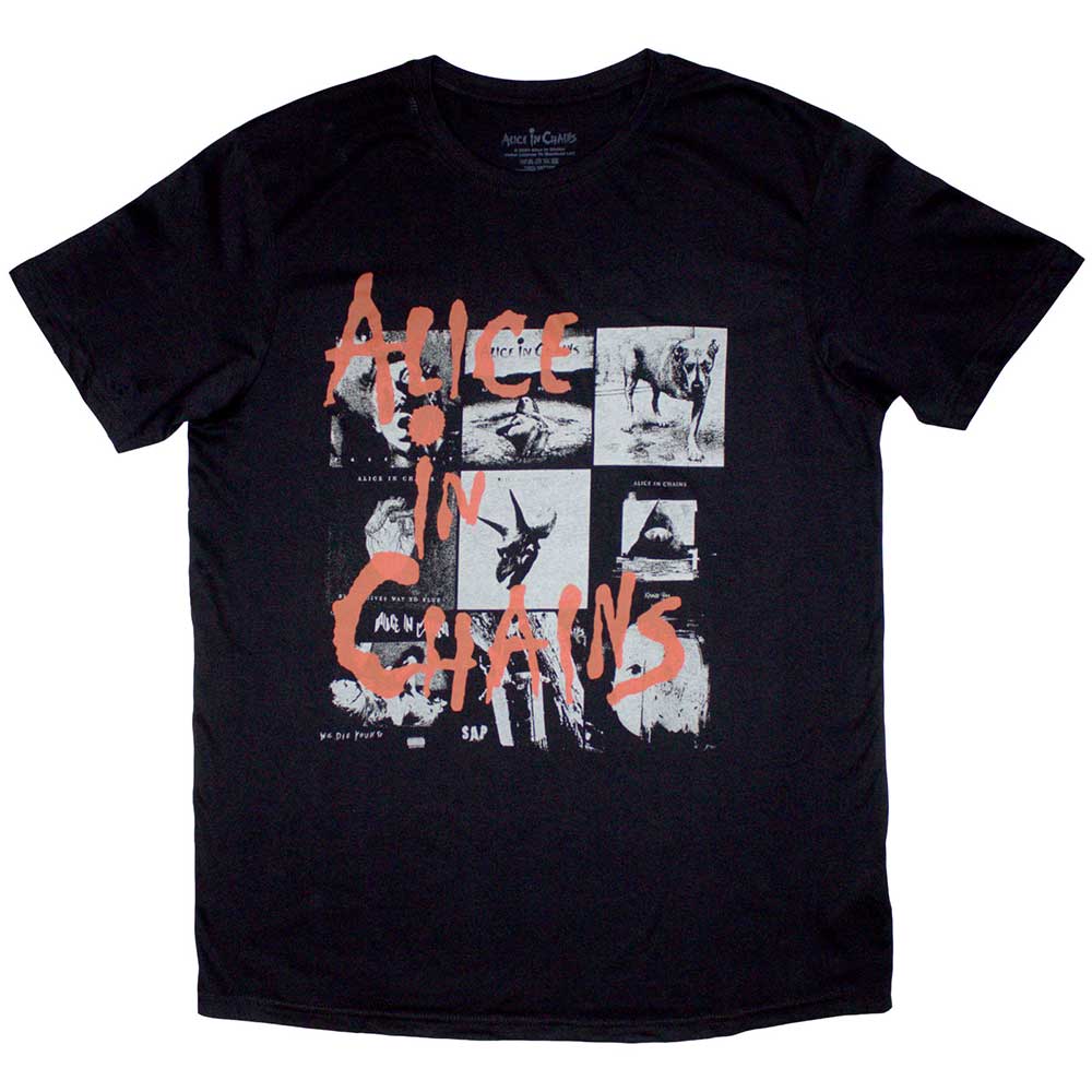 Alice In Chains: Albums Montage T-Shirt