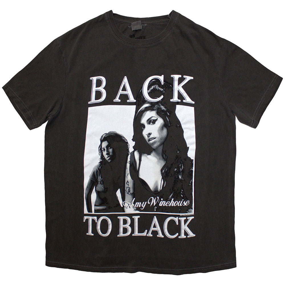Amy Winehouse: Back To Black T-Shirt (Wash)
