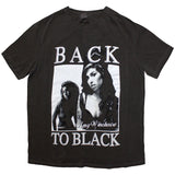 Amy Winehouse: Back To Black T-Shirt (Wash)
