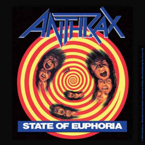 Anthrax: State of Euphoria Coaster – officielt merchandise