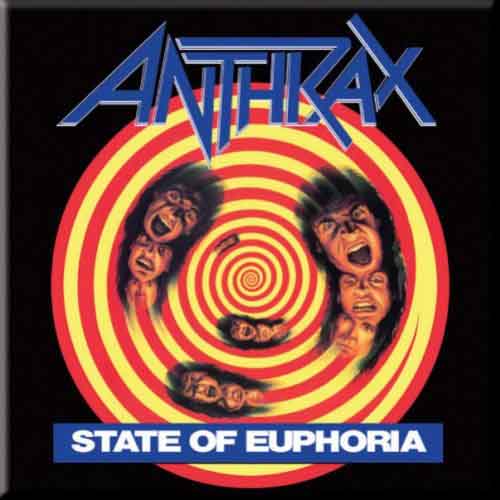 Anthrax: State of Euphoria Magnet – officielt merchandise