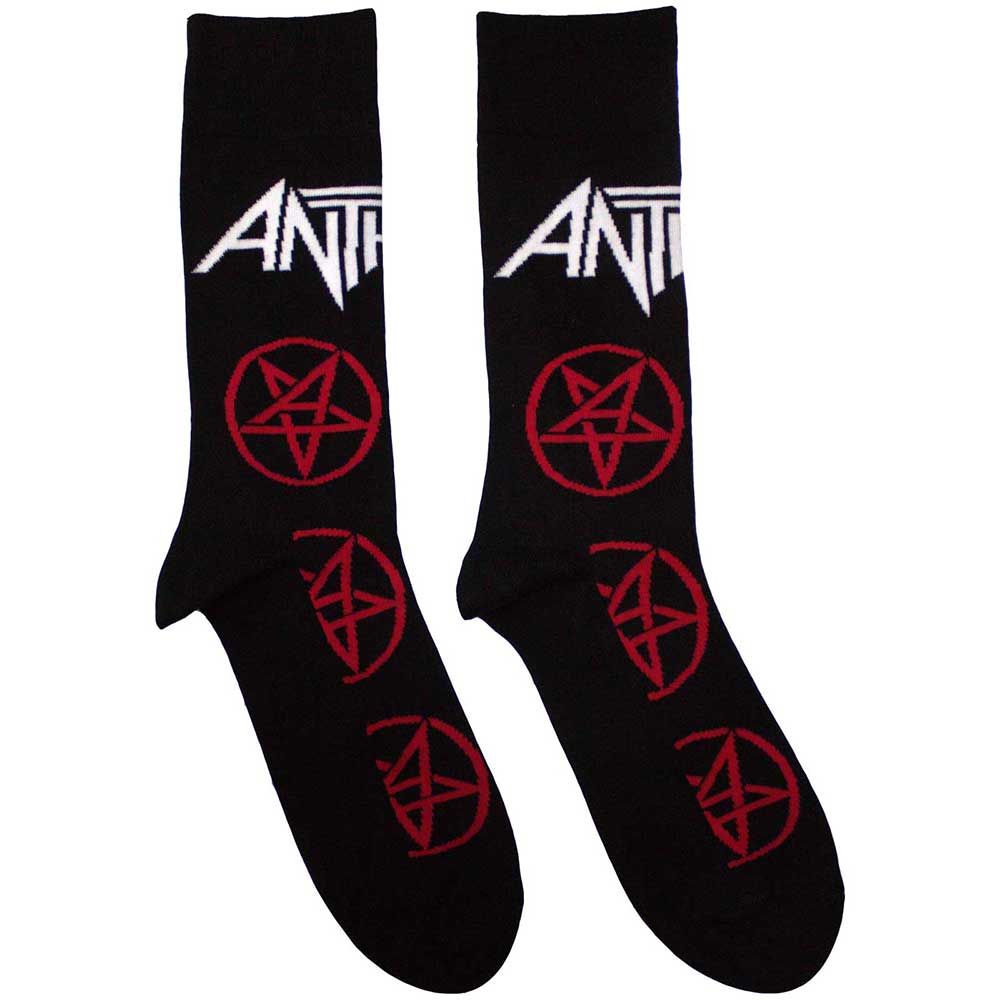Anthrax: Pentathrax Pattern Ankle Socks