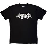 Anthrax: Logo Mono T-shirt – officielt merchandise