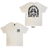 Architects: Whiplash Who Gives A Fuck (Natural) (Ex - Tour) T-shirt – officielt merchandise