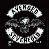 Avenged Sevenfold: Deathbat Crest Individual Single Cork Coaster