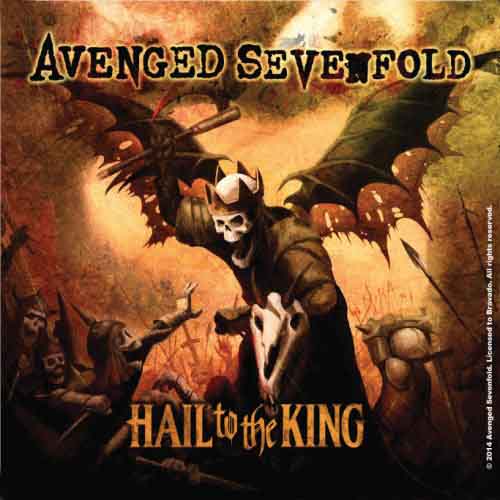 Avenged Sevenfold: Hail to the King Coaster – officielt merchandise