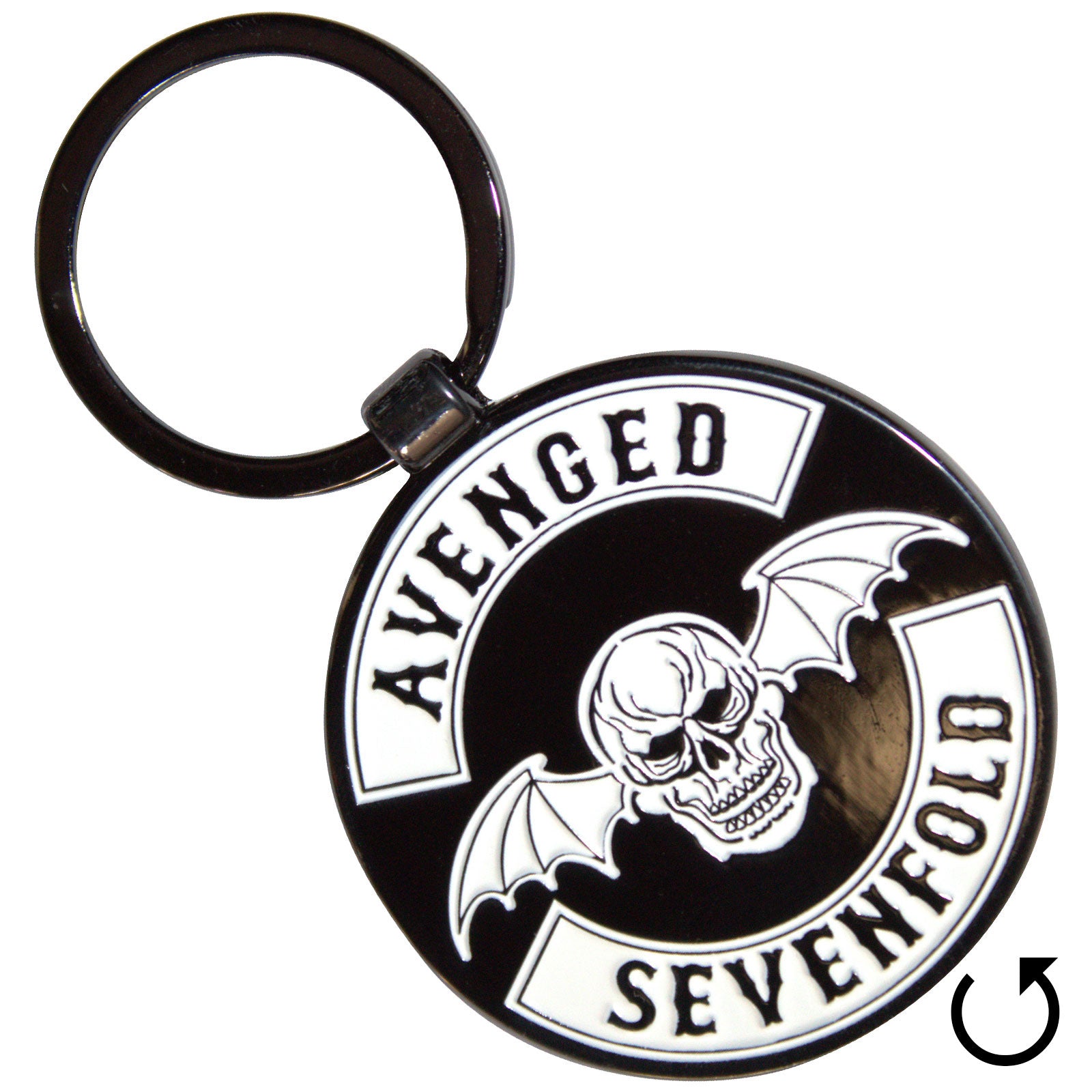 Avenged Sevenfold: Deathbat Crest Keychain