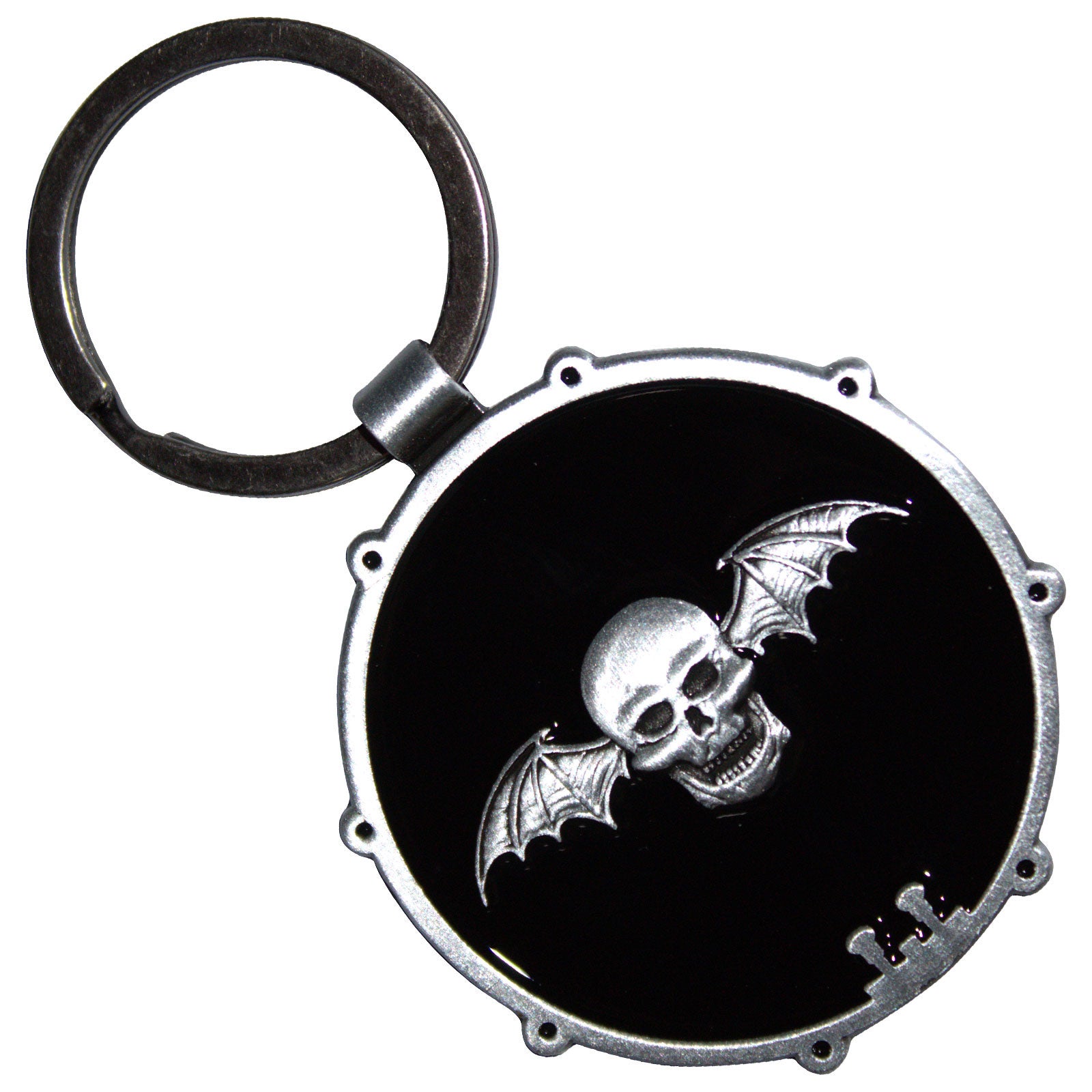 Avenged Sevenfold: Deathbat Drum Double-Sided Keychain