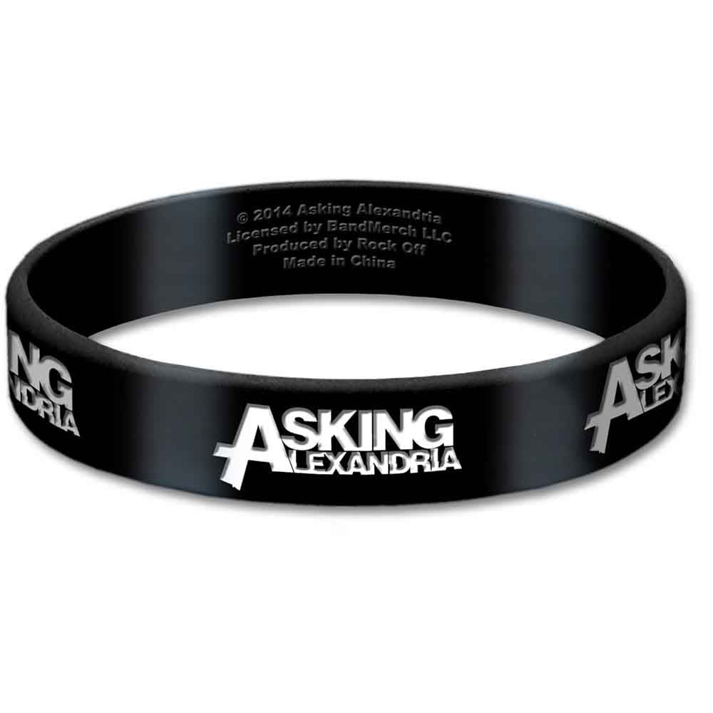 Asking Alexandria: Logo Armbånd – officielt merchandise