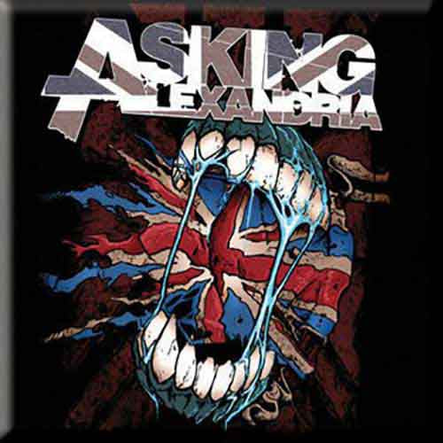 Asking Alexandria: Flag Eater Magnet – officielt merchandise