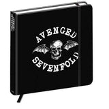 Avenged Sevenfold: Death Bat Crest (Hard Back) Stationery – officielt merchandise