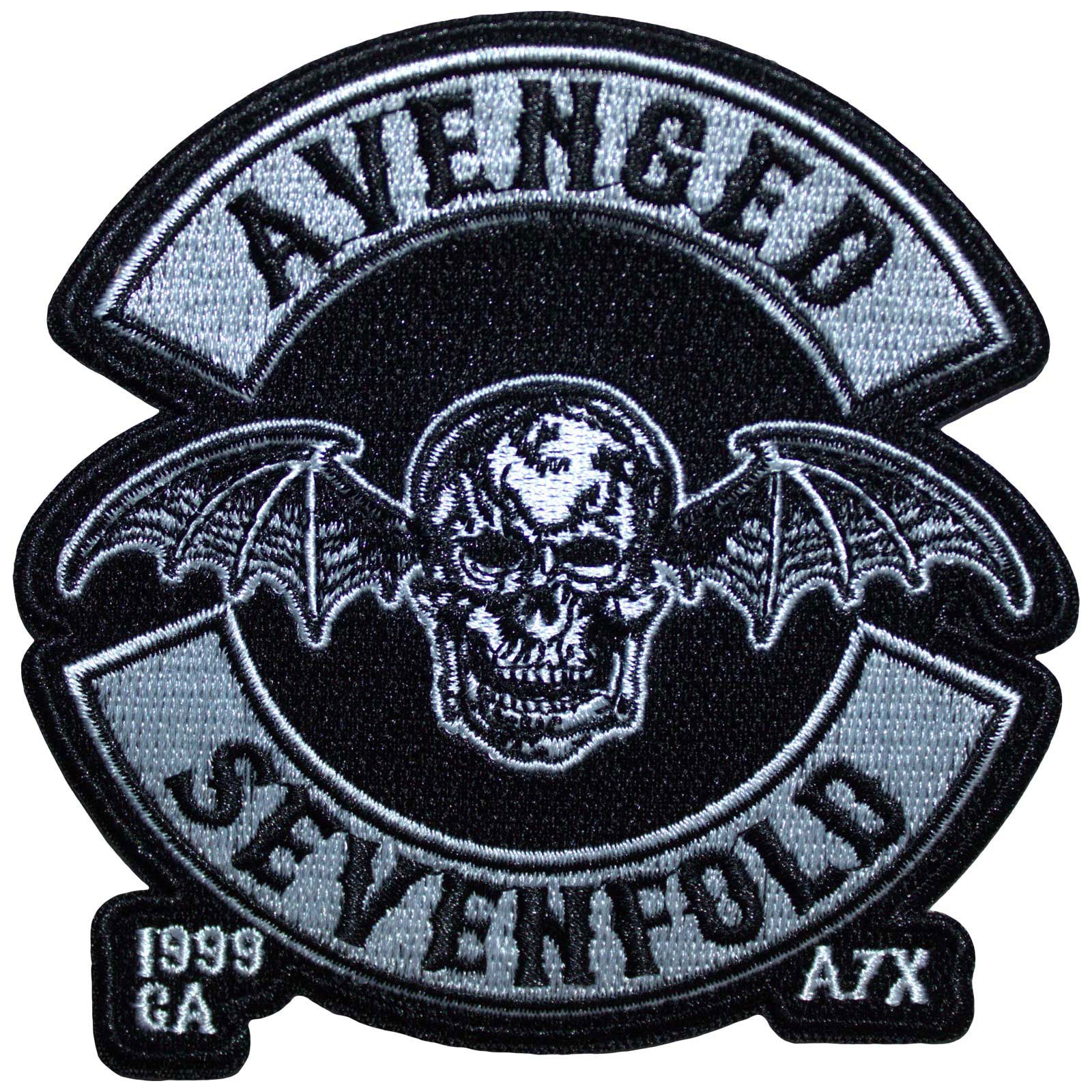 Avenged Sevenfold: Deathbat Crest Cut-Out Standard Patch