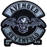 Avenged Sevenfold: Deathbat Crest Cut-Out Standard Patch