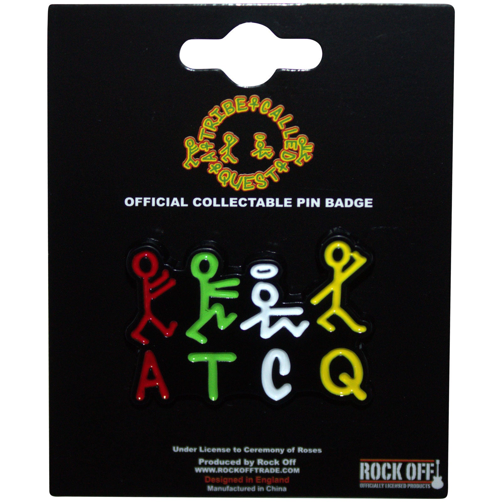 A Tribe Called Quest: Stick Figures Logo Pin Badge