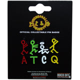 A Tribe Called Quest: Stick Figures Logo Pin Badge