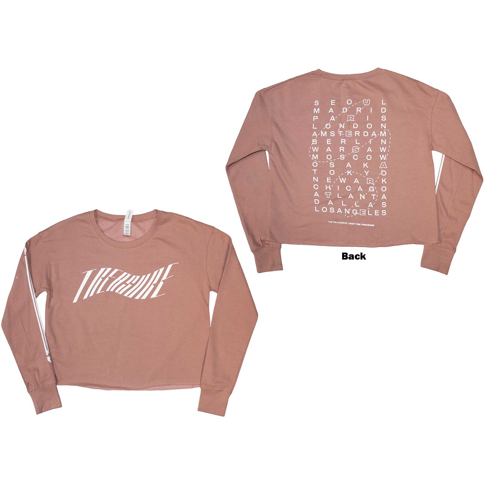 ATEEZ: Fellowship Map The Treasure Crop Sweatshirt (Kvinder)