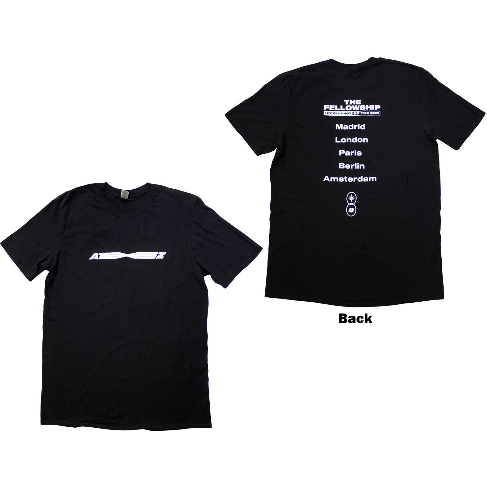 ATEEZ: Fellowship Tour Euro Logo T-Shirt