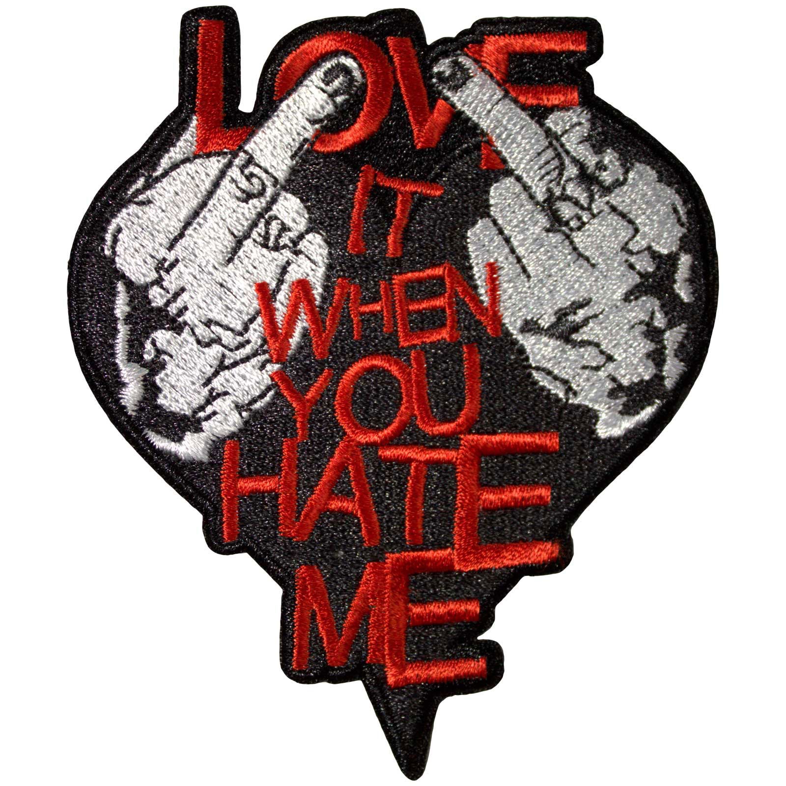 Avril Lavigne: Love It When You Hate Me Standard Patch