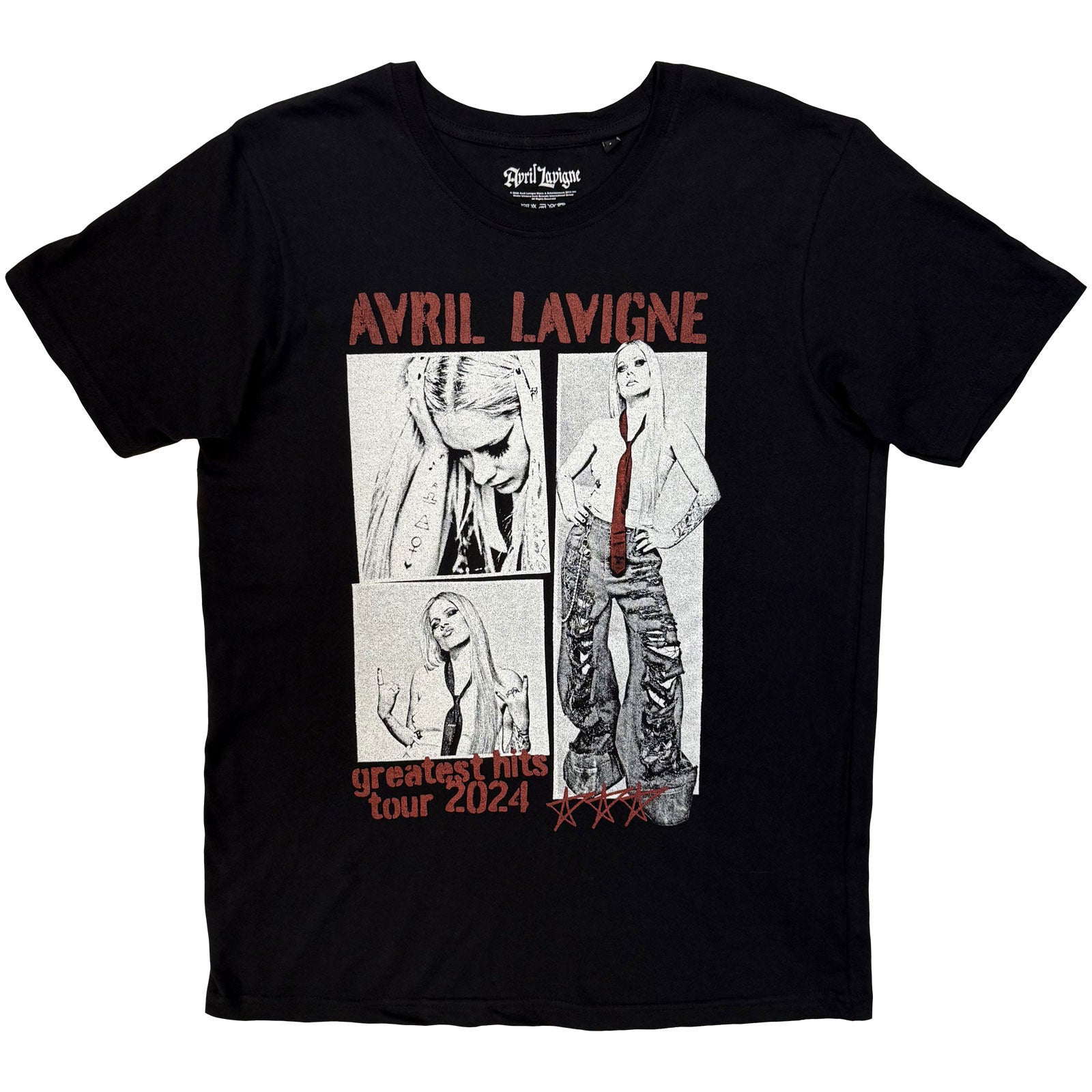 Avril Lavigne: Greatest Hits T-shirt – officielt merchandise