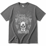 Thin Lizzy: Angel Of Death Stone Wash T-Shirt (Wash)