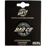 Bad Company: Est. 1973 Circle Logo Pin Badge