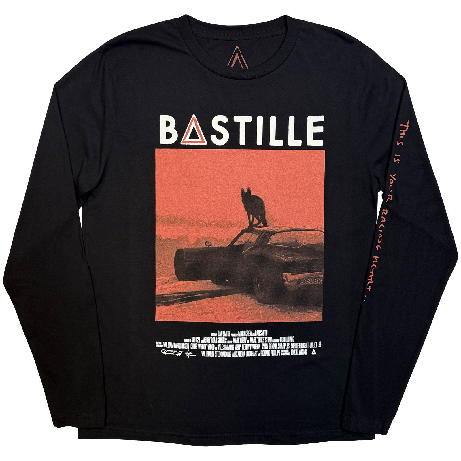 Bastille: All This Bad Blood (Ex - Tour) Long Sleeve – officielt merchandise