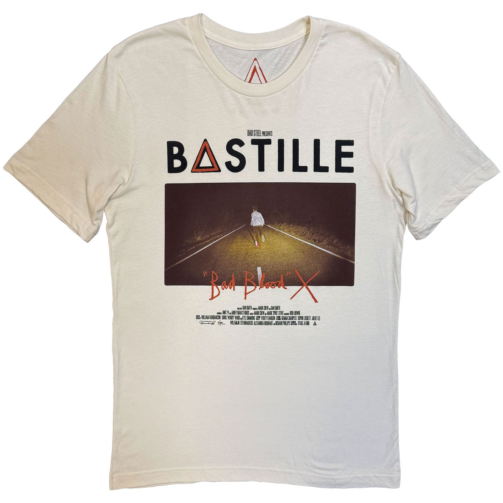 Bastille: Bad Blood Album Photo (Natural) (Ex - Tour) T-shirt – officielt merchandise