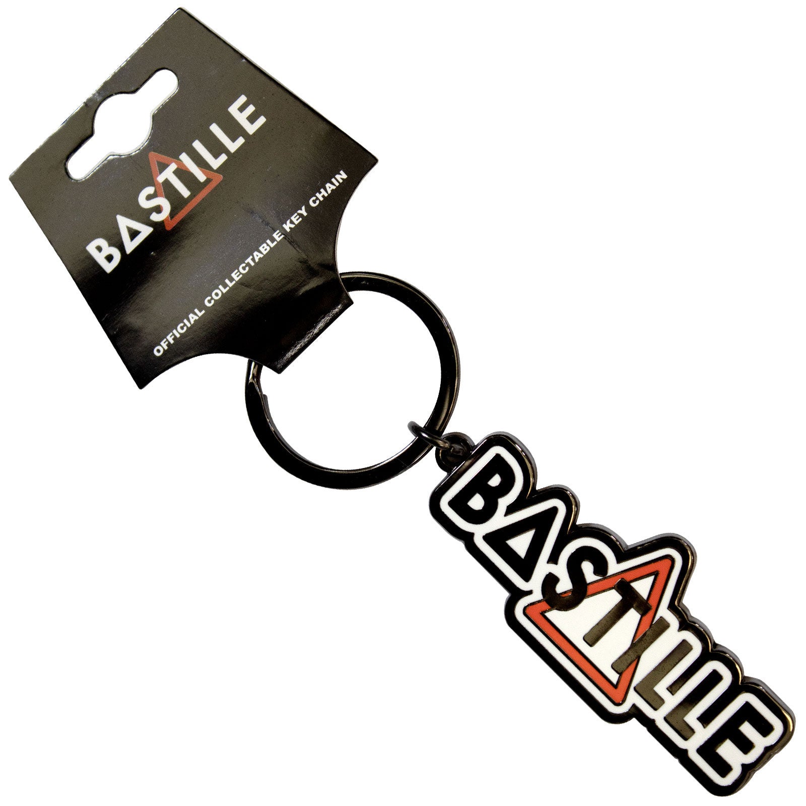 Bastille: Orange Triangle Keychain