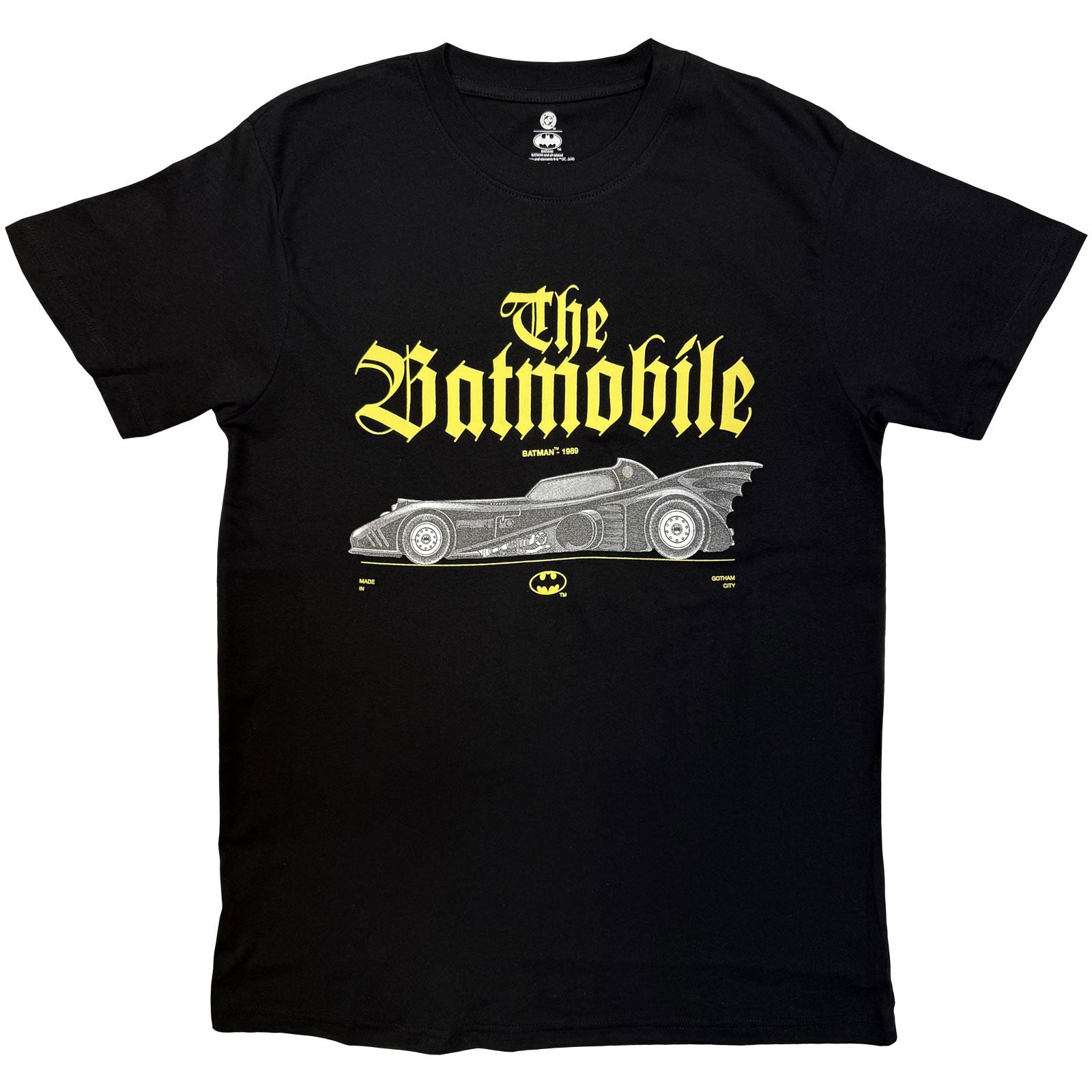 DC Comics: Batman The Batmobile T-shirt – officielt merchandise