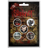 Slipknot: Albums Badge pack – officielt merchandise